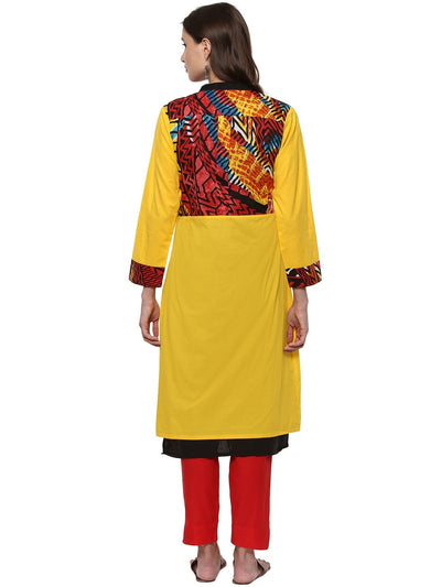 Pannkh Casual Full Sleeve Printed Women's Kurti