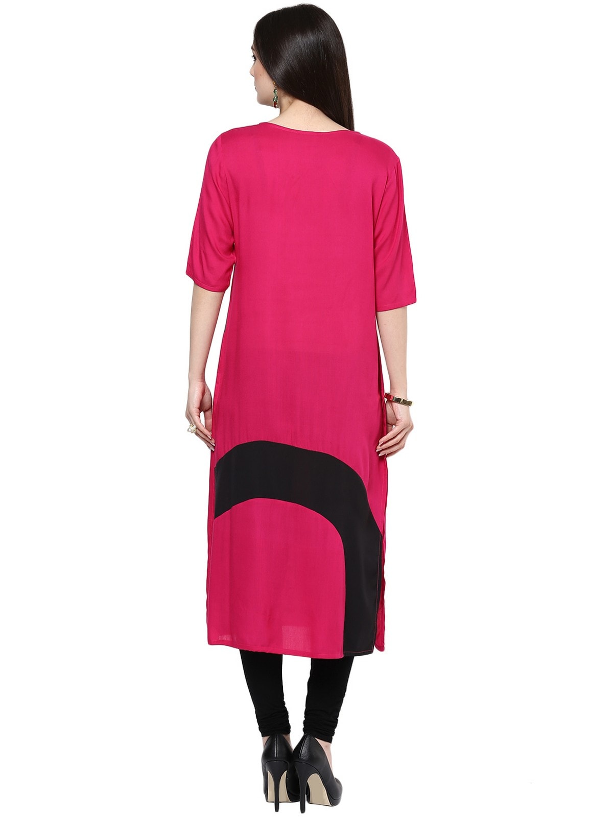 Spiral Patch Kurti