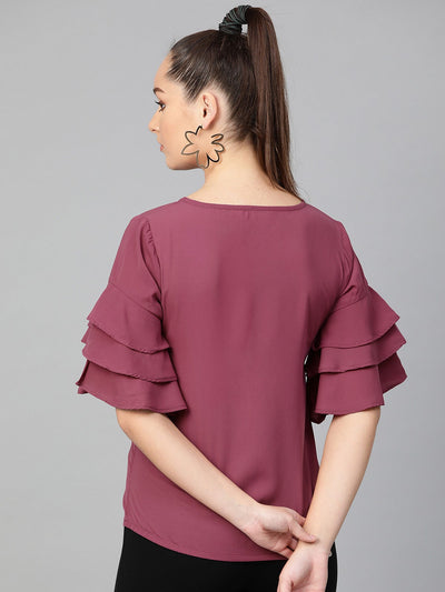 Layered Sleeve Top