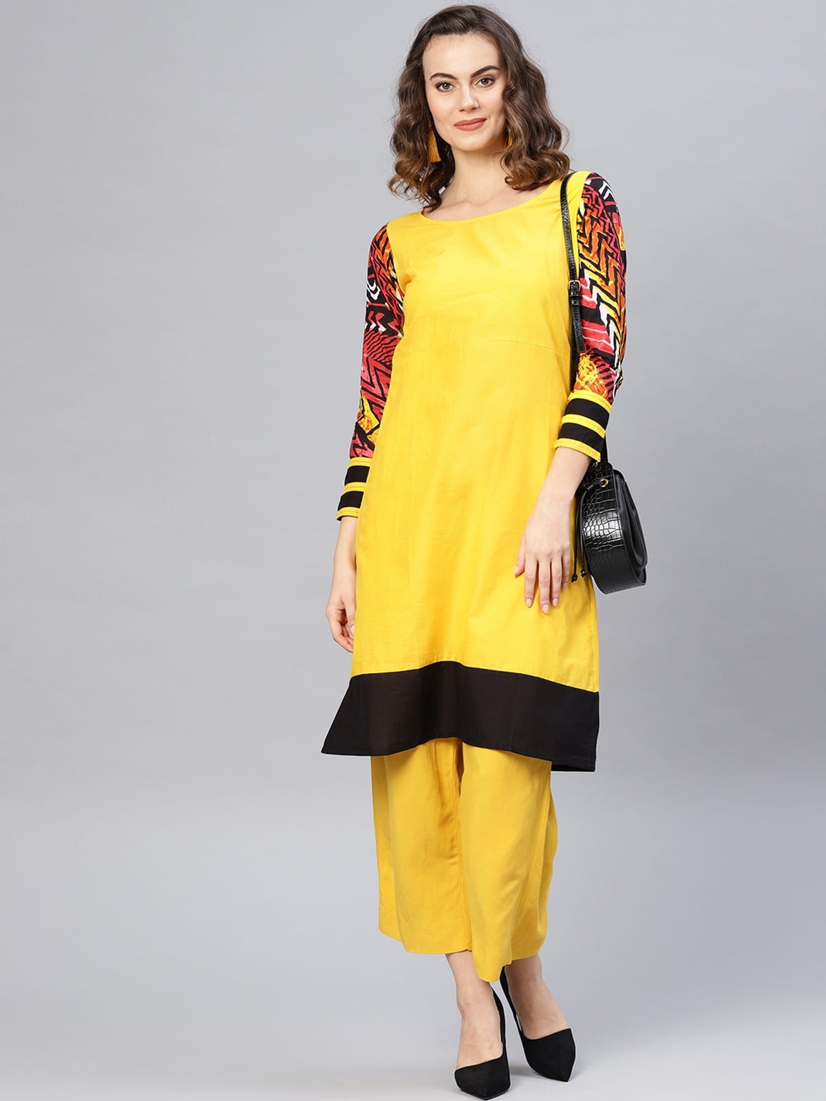 Long Solid Dori Kurta